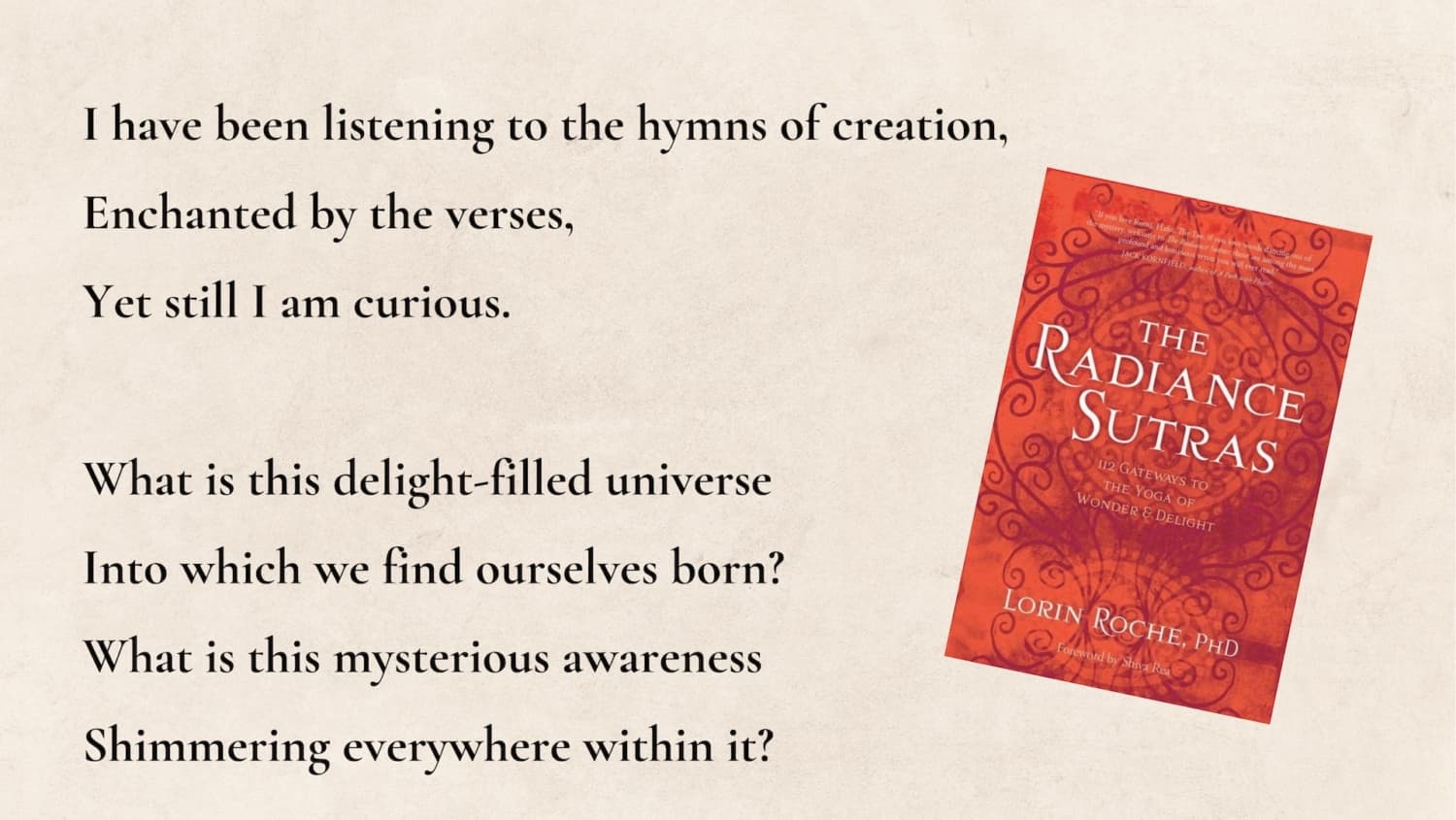 tekst bevat een deel van een sutra